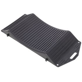 4PACK Tire Saver Ramps,Wheels Tire Saver Ramps,Anti-Slip Hard Plastic Design,Black-Does not support self pick up